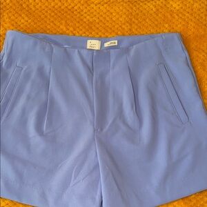 a new day Women's High Waist Shorts in Soft Blue